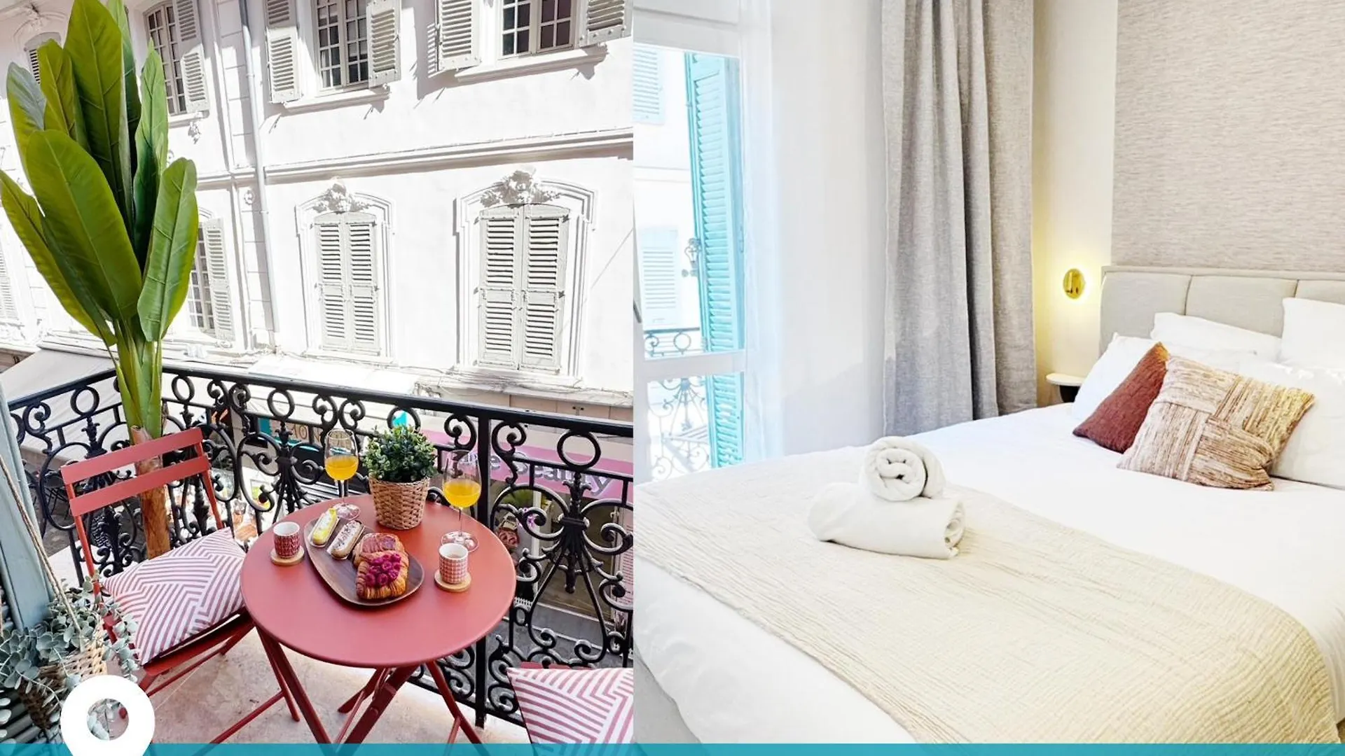 Beach & Palais - 2 Min Away, Balcony Cannes